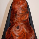 Voile noir détail dos